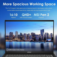 Msi Summit A16 Ai+ (2024) Laptop 2 En 1, 16" Qhd+ 165hz Ryzen 9 32gb Ram 1tb Ssd Win 11 Home