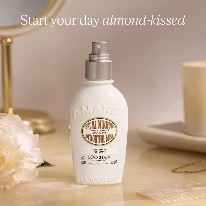 Almond Bruma Aromática para Cabello y Cuerpo