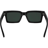 Gafas de sol rectangulares Calvin Klein con detalles metálicos y marco de acetato reciclado para un estilo sofisticado