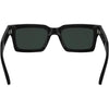 Gafas de sol rectangulares Calvin Klein con detalles metálicos y marco de acetato reciclado para un estilo sofisticado