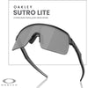 Oakley Sutro Lite OO9463 - Lentes deportivos rectangulares, ideal para hombres y mujeres en actividades deportivas al aire libre