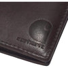Carhartt Carteras duraderas de cuero marrón aceitado para hombre, varios estilos disponibles