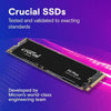 Crucial P3 Plus SSD 4TB, PCIe Gen4, 3D NAND, NVMe, M.2, hasta 5000MB/s, Compatible con versiones anteriores Gen3