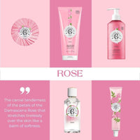 Gel de ducha hidratante Roger & Gallet con aloe vera y aroma de rosa, para piel sensible, sin sulfatos
