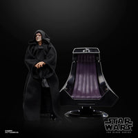 Figura coleccionable Emperor Palpatine & Throne de Star Wars The Black Series exclusiva de Amazon