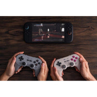 8BitDo Pro 3 Bluetooth Controller compatible con Switch, Windows, Apple y Android, con base de carga y botones intercambiables