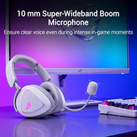 ASUS ROG Delta II Wireless Gaming Headset con batería 110 horas, micrófono desmontable y drivers recubiertos de titanio