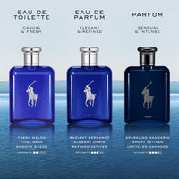 Ralph Lauren Polo Blue Parfum Colonia Hombre Acuático y Fresco con Cítricos, Romero y Vetiver Fragancia Intensa