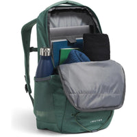 Mochila Jester de The North Face con sistema FlexVent y organización total, ideal para trabajo y estudio