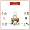 Swiss Arabian Rose Malaki - Productos de lujo de Dubai - Fragancia de aceite de perfume personal de larga duración