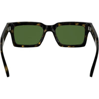 Gafas de sol Calvin Klein CK25503S rectangulares con detalles de metal, acetato renovado y ajuste cómodo