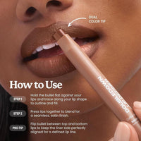 Lip Definer Sacheu 2 En 1: Delineador Y Bálsamo Tono Hot Take