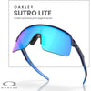Oakley Sutro Lite OO9463 - Lentes de sol rectangulares unisex con paquete de correa y kit de accesorios de diseñador
