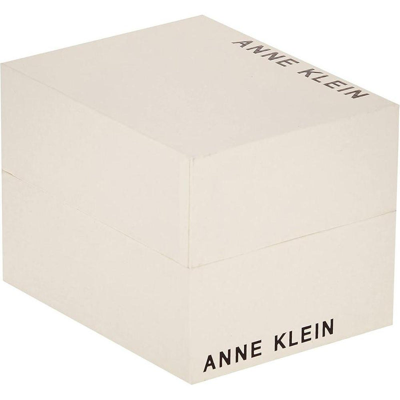 Anne Klein, elegante reloj de pulsera para mujer con esfera de diamante genuino, diseño sofisticado