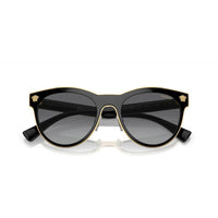 Versace Gafas de Sol de Metal para Mujer, Estilo Elegante y Distintivo