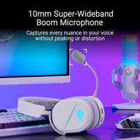 ASUS ROG Pelta Auriculares inalámbricos para juegos con micrófono desmontable, trimodo, batería de larga duración