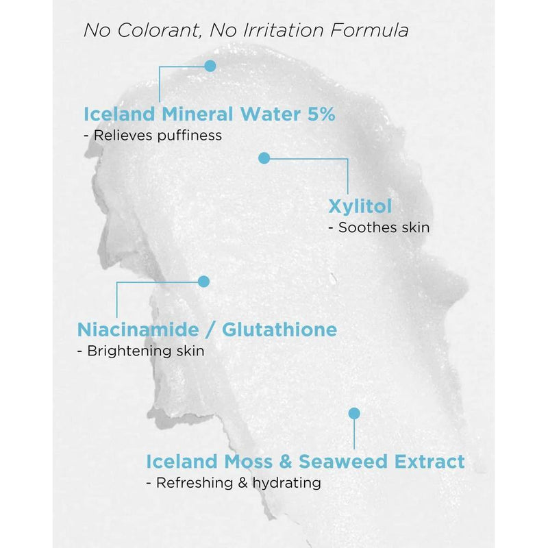 The SAEM Iceland Hydrating Eye Stick - Bálsamo Refrescante para Ojeras e Hinchazón con Ingredientes Marinos