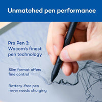 Wacom MovinkPad Pro 14, tableta gráfica móvil Android. Pantalla OLED, Pro Pen 3 sin batería, 12GB RAM, 256GB almacenamiento