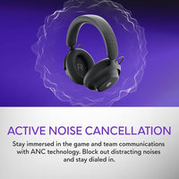 Alienware auriculares inalámbricos para juegos con Bluetooth 5.3, carga rápida, cancelación activa de ruido y 75 horas de duración