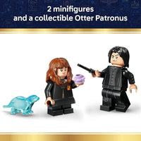 LEGO Harry Potter Cauldron: Secret Potions - Juguete de aula para niñas y niños con minifiguras y Patronus de Hermione