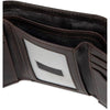Conjunto de billetera Calvin Klein de cuero con protección RFID, múltiples compartimentos y llavero para hombres