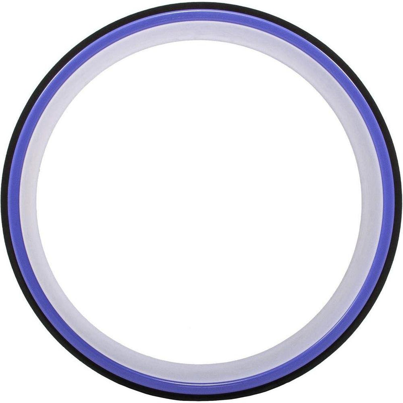 Signature Fitness Balancefrom - Rueda De Yoga Para Estirar, Rueda De Apoyo Cómodo Para Posturas De Yoga Y Flexiones Hacia Atrás