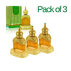 RASASI Amber Oud unisex Aceite de perfume concentrado con notas de rosa, ámbar, oudh y almizcle, paquete de 3 unidades