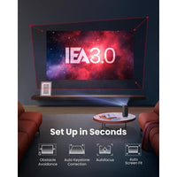 Proyector portátil NEBULA Capsule 3 con Netflix y Dolby Digital, imagen 1080p y batería de larga duración