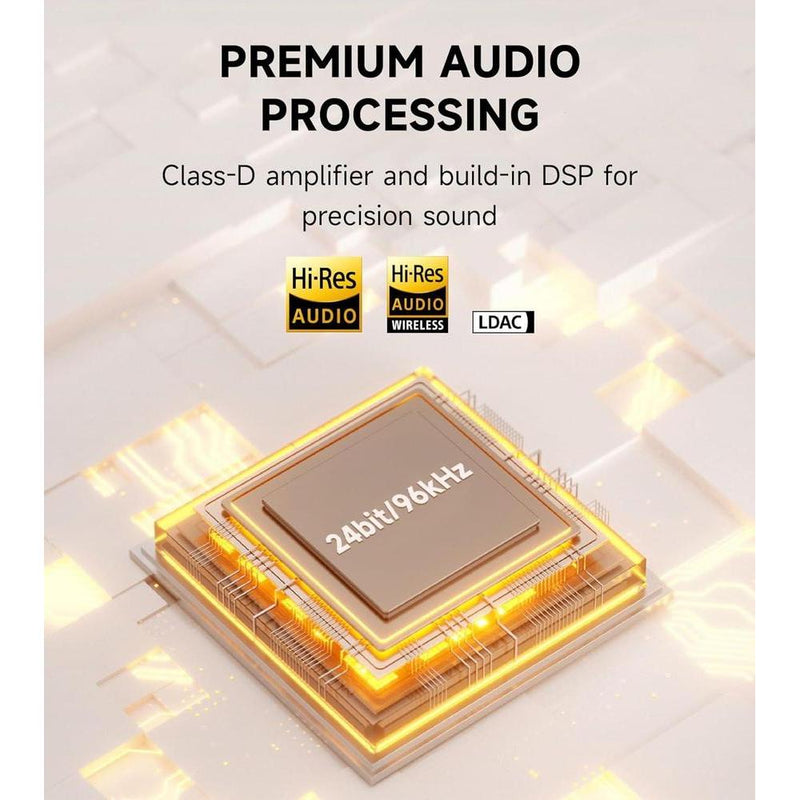 Edifier Altavoz Multimedia M60 con Bluetooth 5.3, 66W RMS y Audio de Alta Resolución, LDAC, Entradas USB-C y AUX, Diseño Compacto para Escritorio