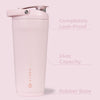 HydroJug Coctelera de acero inoxidable, aislada y a prueba de fugas, sin BPA para fitness, deportes y uso diario