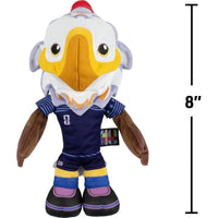 Peluche oficial Clutch de la Copa Mundial FIFA 2026, águila calva con uniforme azul, juguete coleccionable para fanáticos