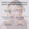 Dispositivo facial Therabody TheraFace PRO con microcorriente, masaje y terapia de luz para cuidado de la piel