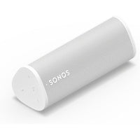 Sonos Roam 2 en color blanco, altavoz Bluetooth portátil e impermeable, integra control de voz con Alexa y conectividad Bluetooth y Wi-Fi