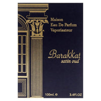 Maison Barakkat Satin Oud by Fragrance World for Unisex