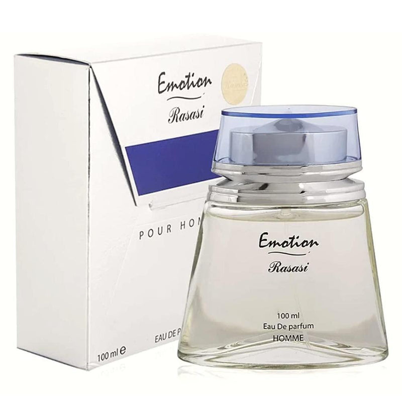 RASASI Emotion Eau De Parfum Spray para hombre, fragancia duradera de 100ml, captura esencia masculina única