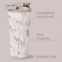 HydroJug Coctelera de acero inoxidable aislada, a prueba de fugas, sin BPA con rejilla de mezcla silenciosa