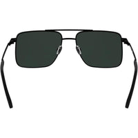Gafas de sol Calvin Klein estilo aviador con marco metálico, doble puente y lentes tonificadas en modelo XL para hombres