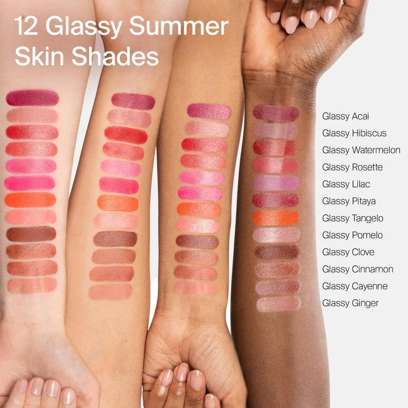 Color Fuse Bálsamo en Barra Hidratante Glassy para Labios + Mejillas de Larga Duración