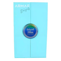 Armaf Island Bliss Eau de Parfum en espray para hombre, fragancia floral afrutada con notas de coco y vainilla