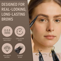 Lápiz de Cejas Doble Punta 4D Brow-Fection