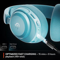 SteelSeries Arctis Nova 3X Auriculares Gaming Inalámbricos Multi-Plataforma con Control vía App Móvil, Drivers Magnéticos