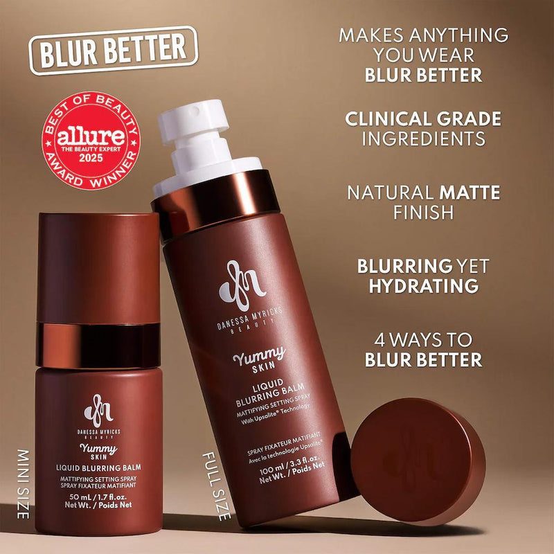 Yummy Skin Bálsamo Líquido Difuminador y Spray Fijador Matificante