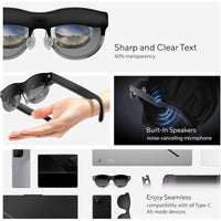 Gafas AR Inteligentes ASUS AirVision M1 con pantalla Micro-OLED, altavoces y conectividad USB-C