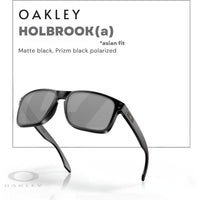 Oakley Holbrook Asian Fit - Gafas de sol hombre con kit de cuidado y correa de seguridad incluidas para mayor protección