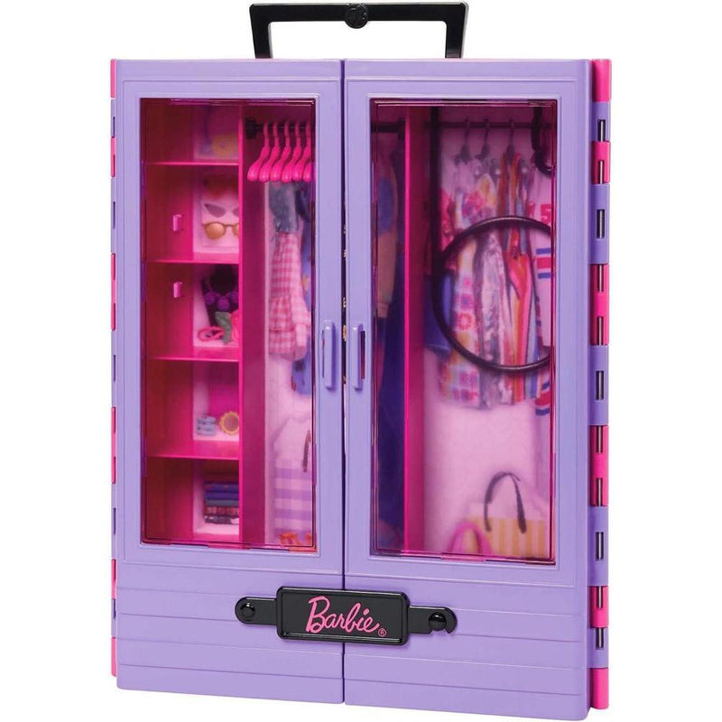 Barbie Fashionistas Ultimate Closet Con Muñeca Ropa Accesorios Y Perchas Ideal Para Regalo A Partir De 3 Años