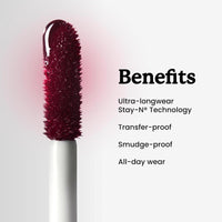 Sacheu Lip Liner STAY-N Peel Off Tinte labial resistente al agua, con ácido hialurónico y vitamina E, mate, vegano y libre de crueldad