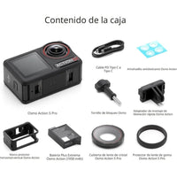 DJI Osmo Action 5 Pro Essential Combo, cámara de acción sumergible con sensor avanzado, video 4K, seguimiento y estabilización