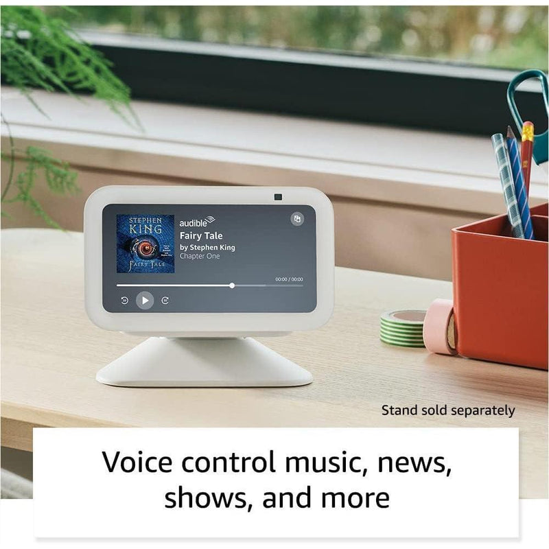Amazon Echo Show 5 - Pantalla inteligente con sonido mejorado y múltiples capas de privacidad. Controla tu hogar y conéctate fácilmente