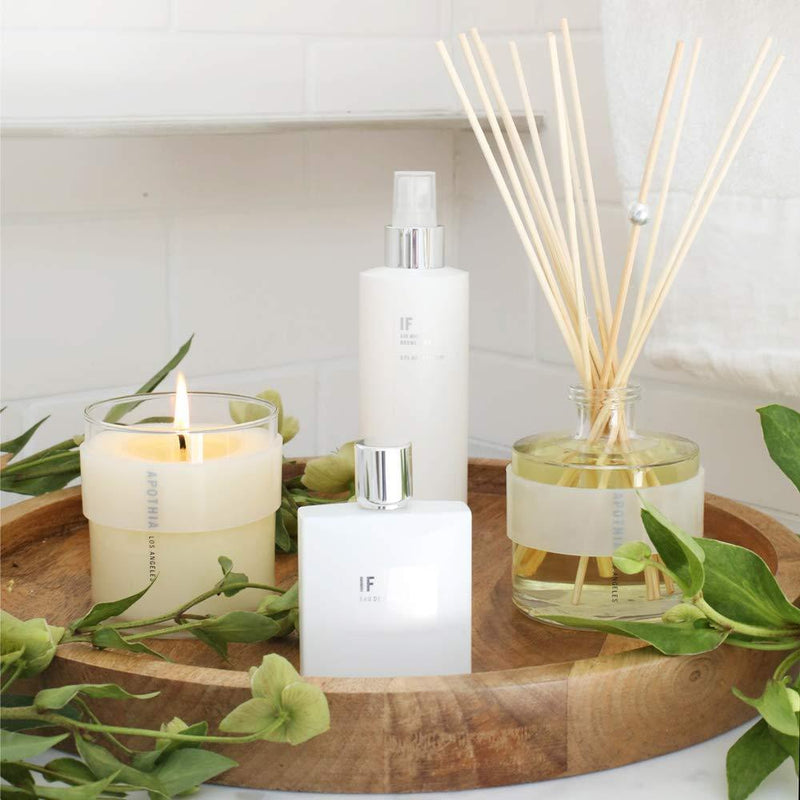 Eau de Parfum IF, perfume floral blanco moderno y cítrico con ingredientes premium y aroma duradero, calidad de lujo