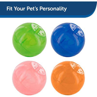 PetSafe SlimCat Juguete y dispensador de comida interactivo para gatos, azul, fomenta el ejercicio y la digestión, 15 cm